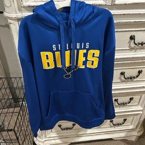 St. Louis Blues Blue Hoodie unisex sz Large